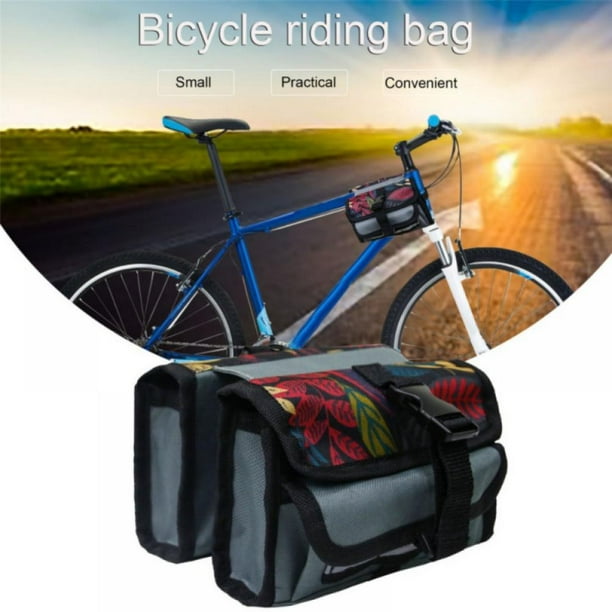 Bike Bicycle Saddle Bag MTB Oxford Panniers Cycling Under Seat Pouch Storage Bag